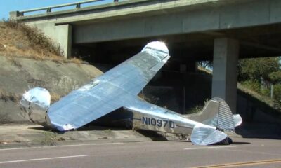 one-person-injured-as-small-plane-crashes-next-to-california-freeway