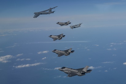 south-korea-holds-its-first-joint-air-exercises-with-japan,-us