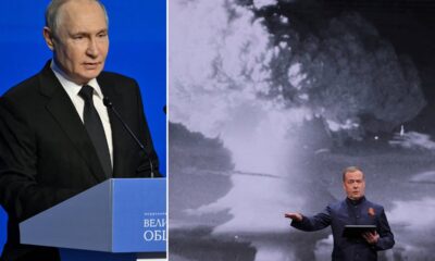 ukraine-russia-war-latest:-putin-ally-threatens-nato-with-nuclear-strikes-in-wild-speech