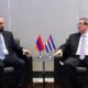 ararat-mirzoyan-presented-the-peace-agreements-between-armenia-and-azerbaijan-to-the-cuban-foreign-minister