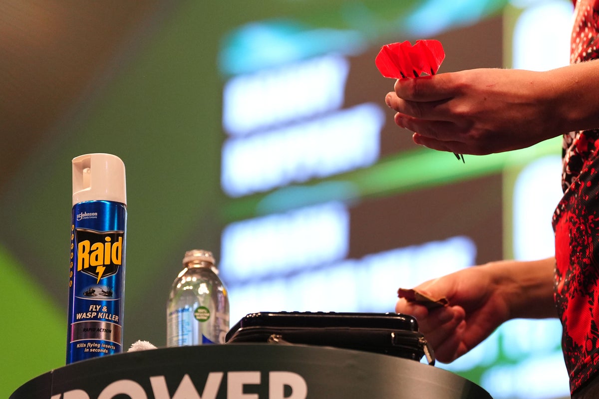 darts-player-brings-insect-spray-on-stage-as-wasps-wreak-havoc-at-worlds