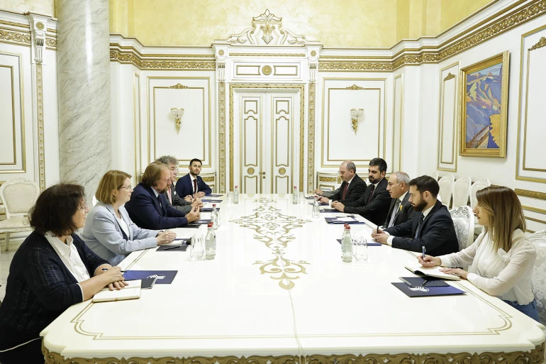 pm-pashinyan,-germany-bundestag-delegation-confer-on-further-development-of-armenia-eu-relations